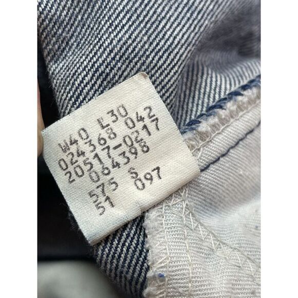 LEVIS USA Made 20517 0217 Vintage 70s Orange Tab Actual 38 W X 26 L (tag 40x30) - Picture 9 of 10